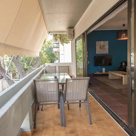 Glyfada Glass-Walled Designed Apt Athens Ngoại thất bức ảnh