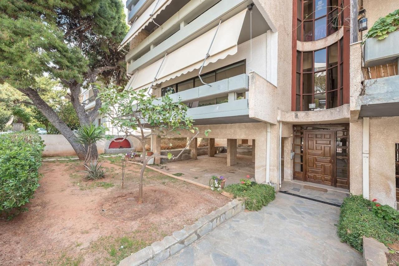 Glyfada Glass-Walled Designed Apt Athens Ngoại thất bức ảnh