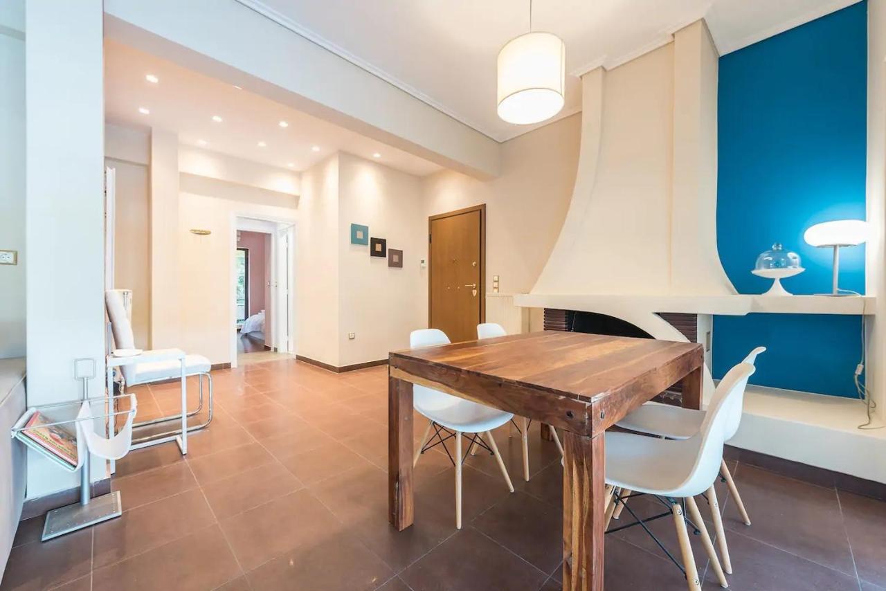 Glyfada Glass-Walled Designed Apt Athens Ngoại thất bức ảnh