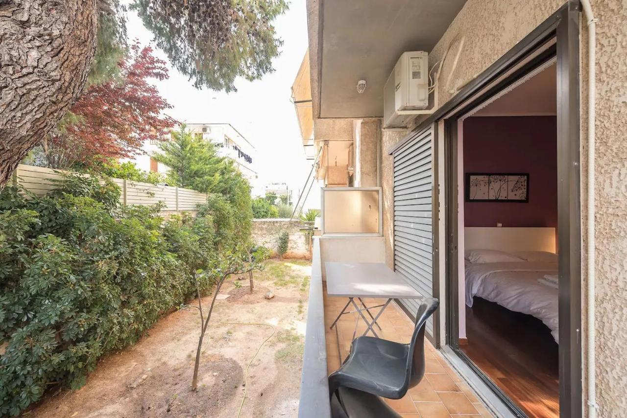 Glyfada Glass-Walled Designed Apt Athens Ngoại thất bức ảnh