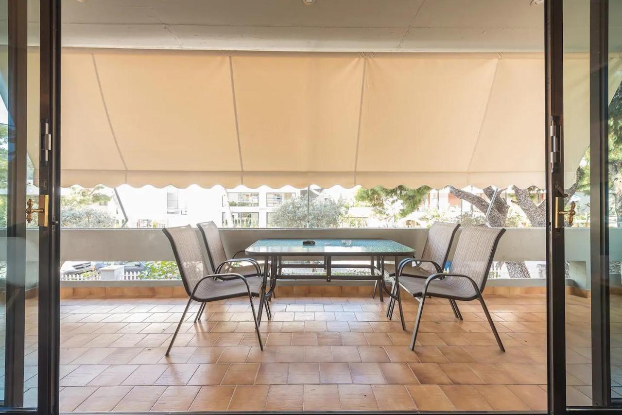 Glyfada Glass-Walled Designed Apt Athens Ngoại thất bức ảnh