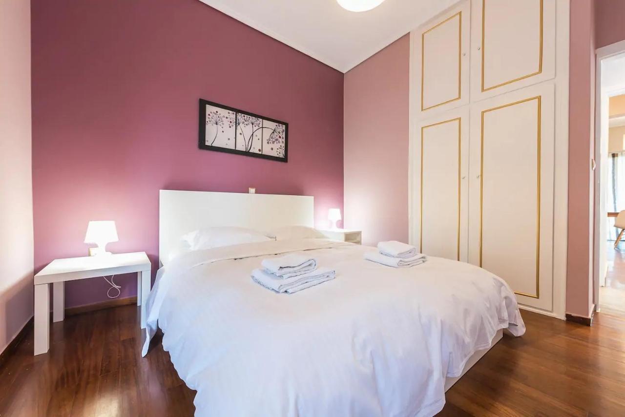 Glyfada Glass-Walled Designed Apt Athens Ngoại thất bức ảnh