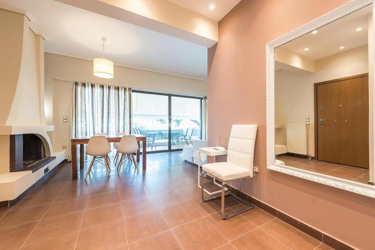 Glyfada Glass-Walled Designed Apt Athens Ngoại thất bức ảnh
